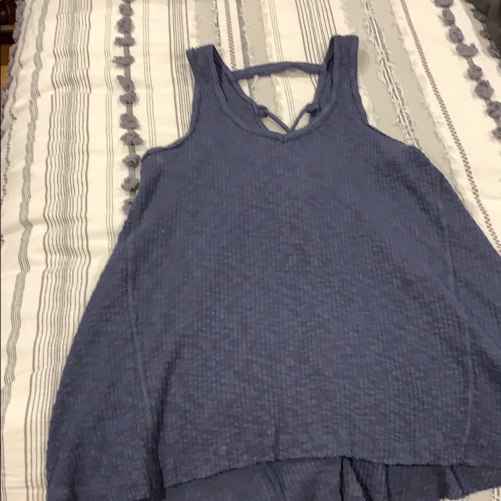 blue tank